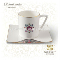 Fabrik Großhandel traditionellen Porzellan Emaille arabischen Teetasse Set